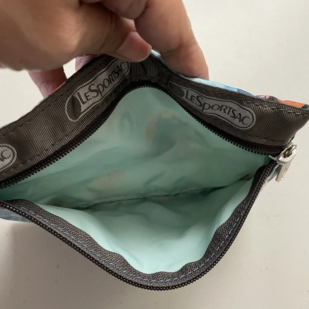LeSportsac Disney Moana Waverider Mini Bag‎ Makeup Cosmetic Pouch Bag B24